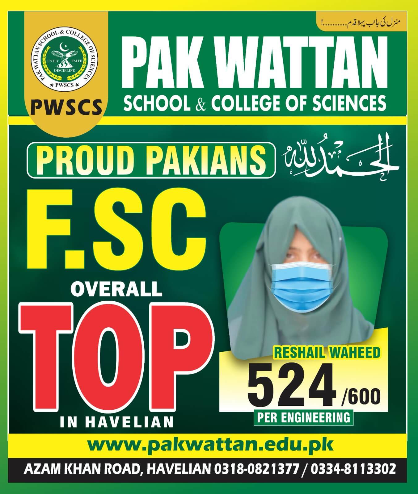 Top Positions in Havelian